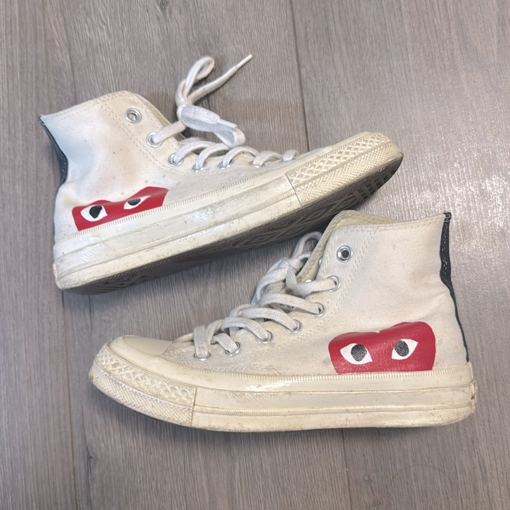 Converse x PLAY Comme des Garçons - women’s size 5